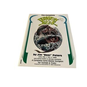 The Complete Dungeon of the Bear Tunnels & Trolls 1982 Game Master Book